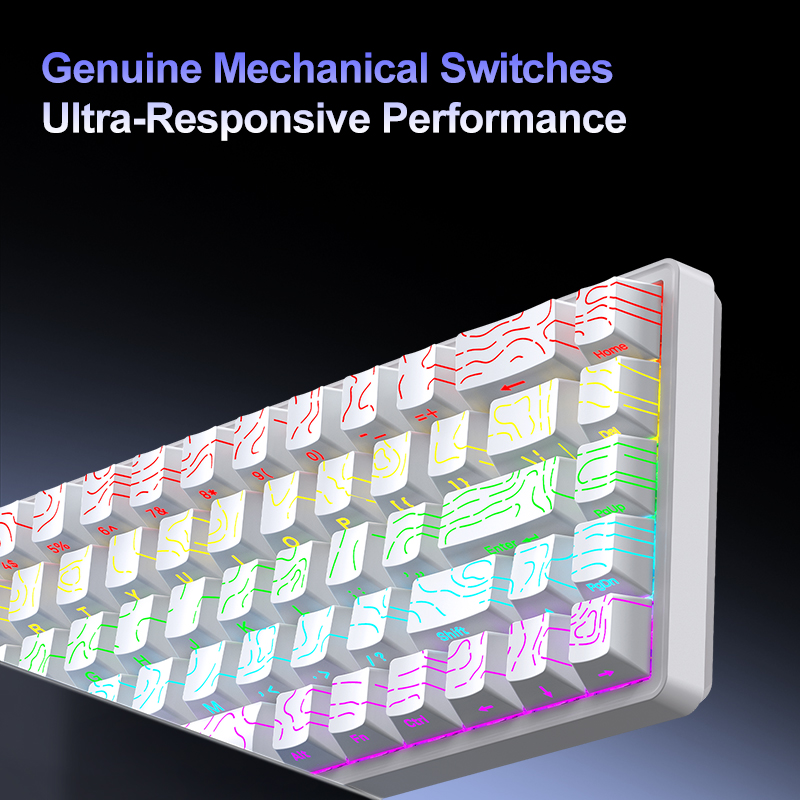 APAYADO A68 DIY Mechanische Ta – Gaming Keyboard Hot Swappable Bewertung und Preis