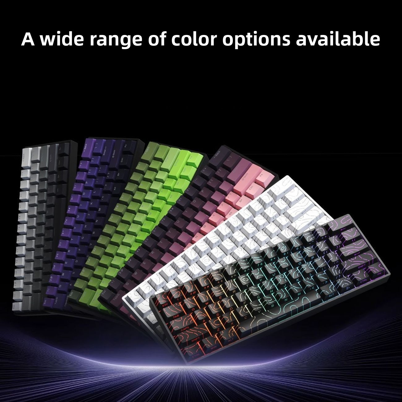 60% Kabellose Bluetooth 2.4G M – Keyboard Gaming Blue Switch Bewertung und Preis
