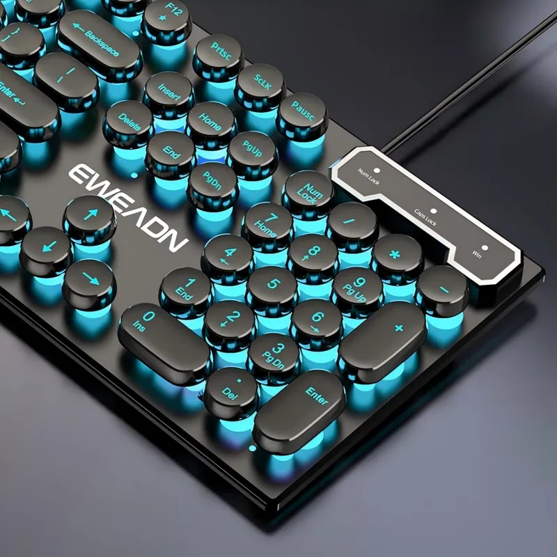 Retro Punk Mechanisches Tastat – Gaming Keyboard No Rgb Bewertung und Preis