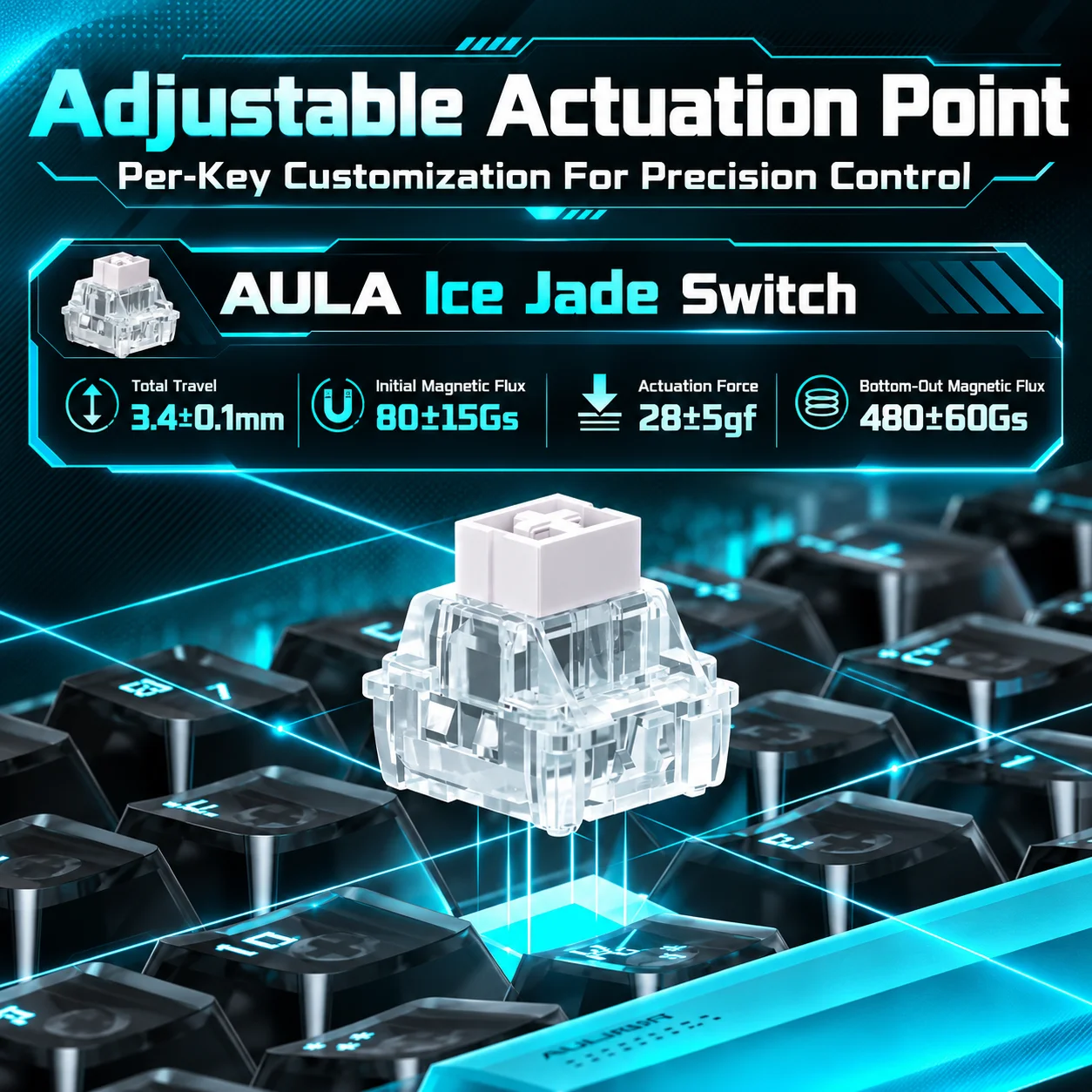 AULA Hero68 XS Hall-Effekt-Gam – Gaming Keyboard Nearby Bewertung und Preis
