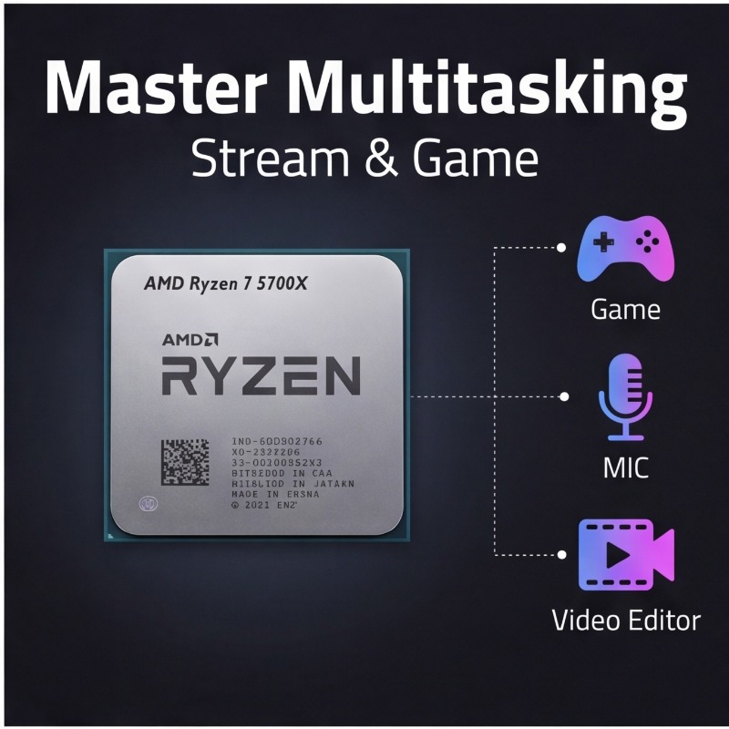 Ryzen 7 5700X AMD R7 5700X Pro – Amd Cpu Ryzen 7 Bewertung und Preis