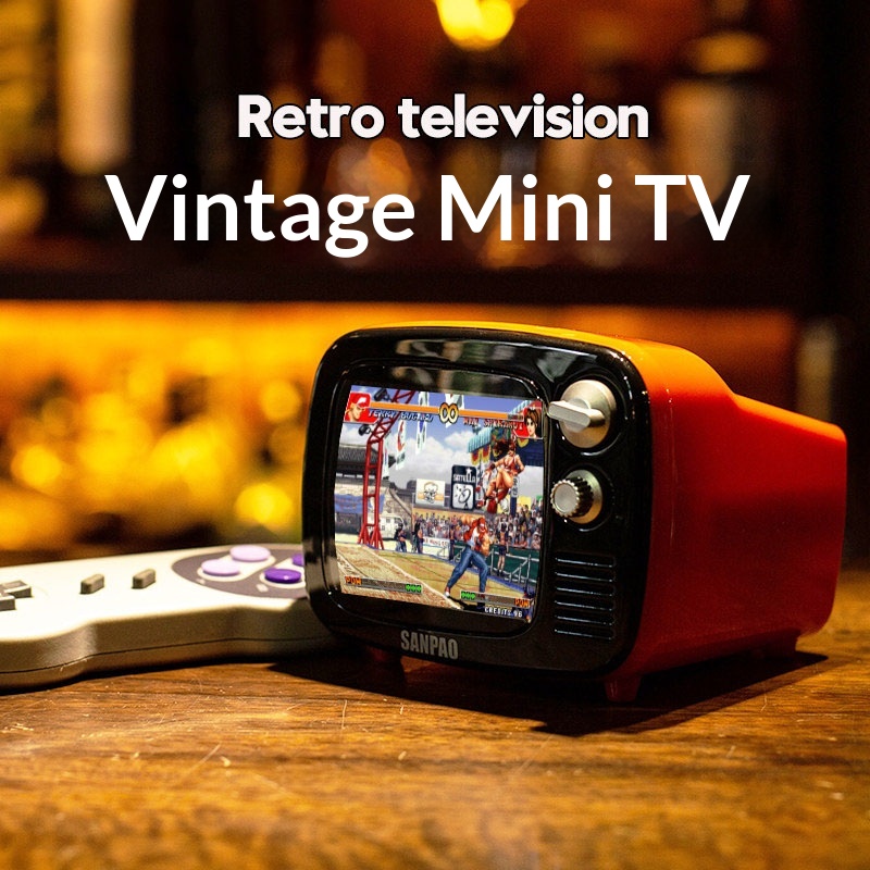Retro-Gaming-Mini-TV-Tisch mit – Gaming Keyboard Mini Bewertung und Preis