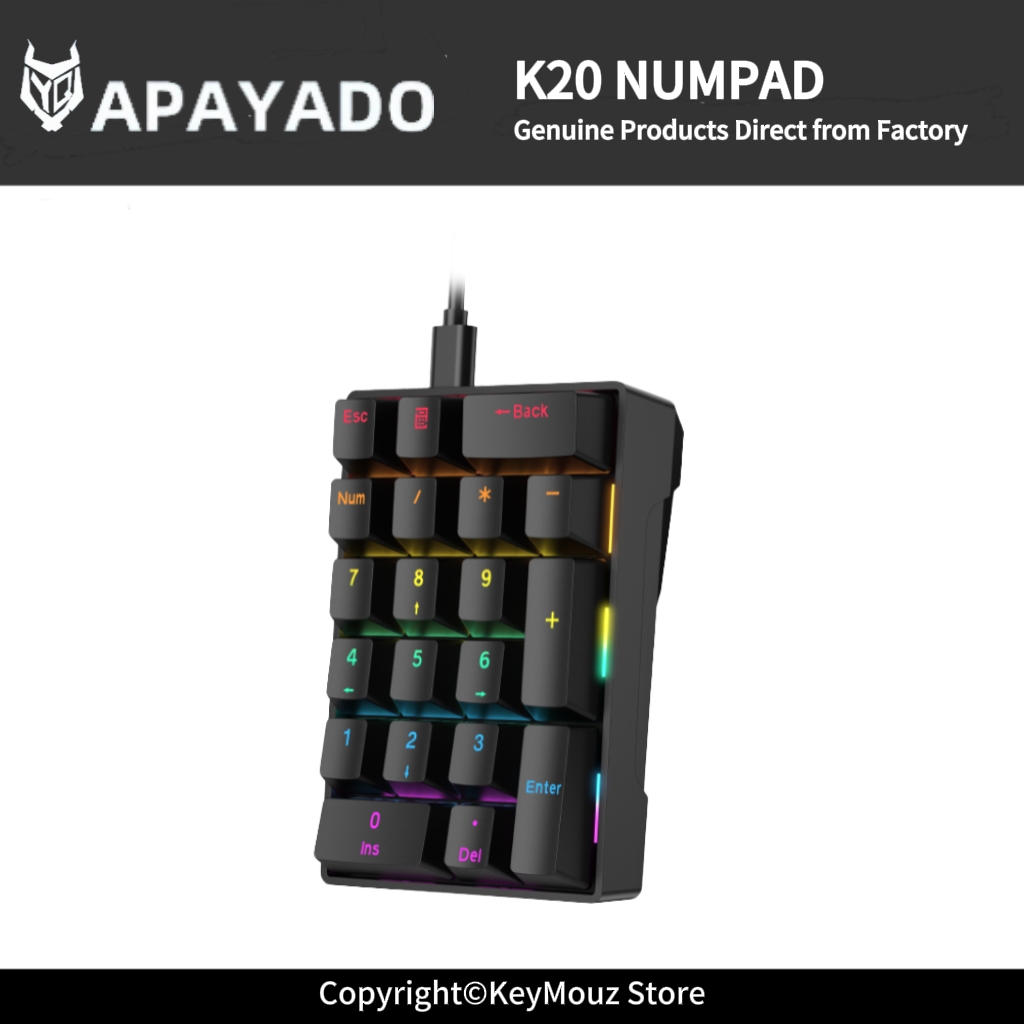 K20 Mini Tragbares Mechanische – Keyboard Gaming Blue Switch Bewertung und Preis