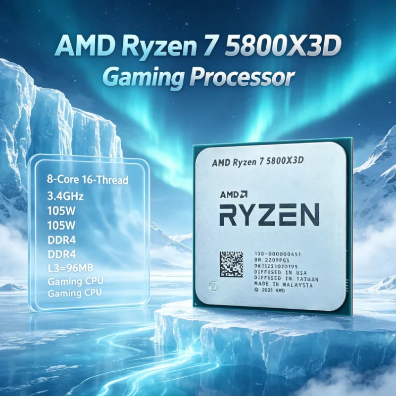 AMD R7 5800X3D 96 MB 3,4 GHz 8 – Amd Cpu Ryzen 7 Bewertung und Preis
