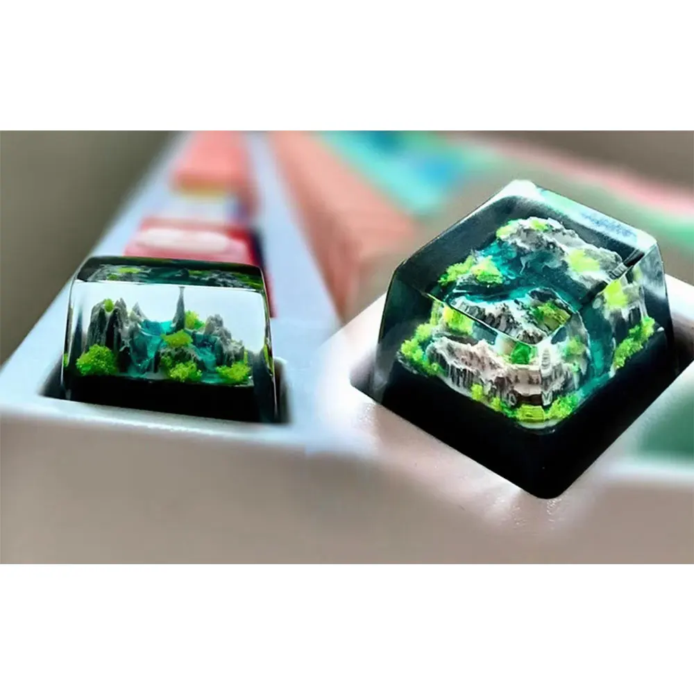 Mountain And Sea Kunstharz RGB – Gaming Keyboard No Rgb Bewertung und Preis