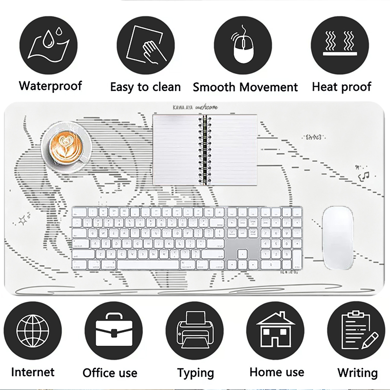 1 Stück Leder-Mauspad Anime En – Gaming Keyboard High Ground Bewertung und Preis